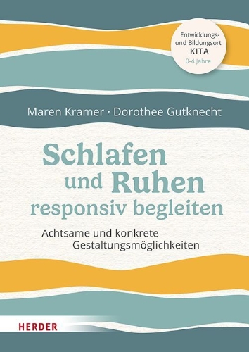 Buchcover und Innenansicht für das Buch: Schlafen und Ruhen responsiv begleiten