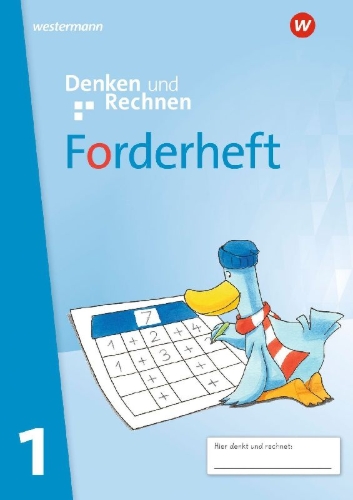 Buchcover und Innenansicht für das Buch: Denken und Rechnen 1. Forderheft. Allgemeine Ausgabe