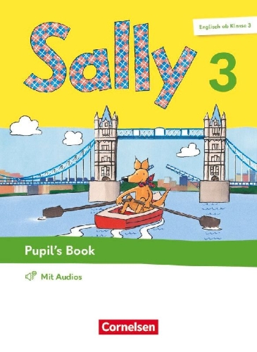 Buchcover und Innenansicht für das Buch: Sally 3. Schuljahr - Englisch ab Klasse 3 - Pupil's Book