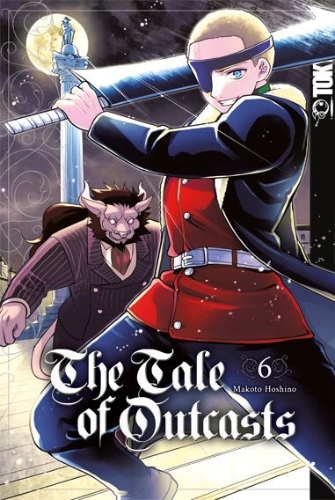 Buchcover und Innenansicht für das Buch: The Tale of Outcasts 06
