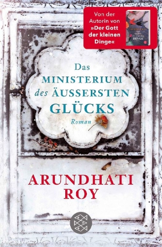 Buchcover und Innenansicht für das Buch: The Ministry of Utmost Happiness