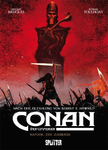 Buchcover und Innenansicht für das Buch: Conan le Cimmérien