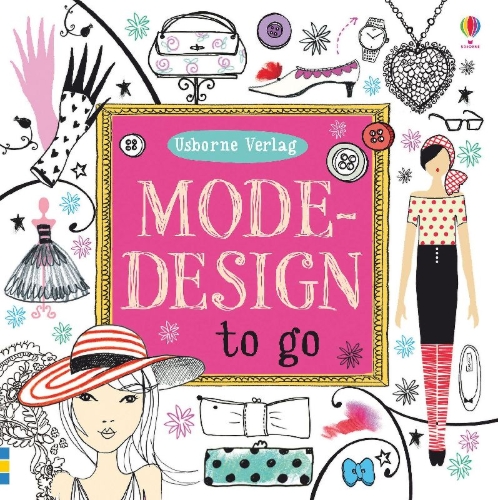 Buchcover und Innenansicht für das Buch: Modedesign to go