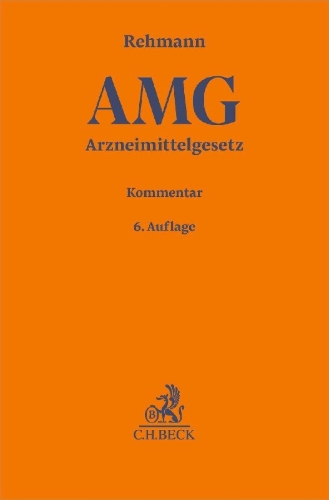 Buchcover und Innenansicht für das Buch: Arzneimittelgesetz (AMG)