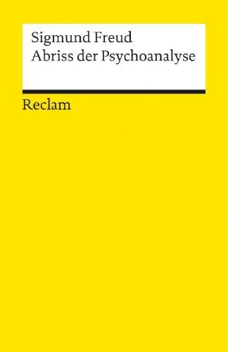 Buchcover und Innenansicht für das Buch: Abriss der Psychoanalyse