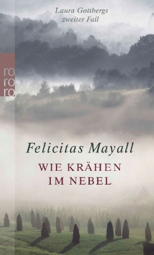 Buchcover und Innenansicht für das Buch: Wie Krähen im Nebel: Laura Gottbergs zweiter Fall