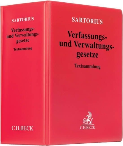 Buchcover und Innenansicht für das Buch: Verfassungs- und Verwaltungsgesetze 1 der Bundesrepublik Deutschland (ohne Fortsetzungsnotierung). Inkl. 149. Ergänzungslieferung