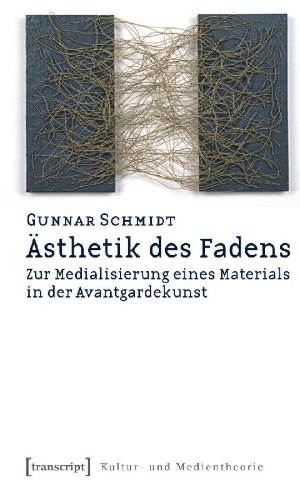 Buchcover und Innenansicht für das Buch: Ästhetik des Fadens
