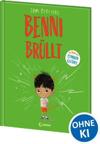 Buchcover und Innenansicht für das Buch: Ravi's Roar - Big Bright Feelings series
