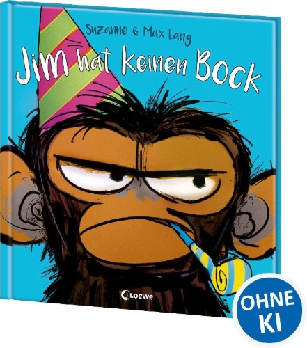 Buchcover und Innenansicht für das Buch: Grumpy Monkey Party Time