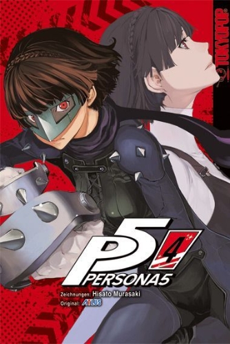Buchcover und Innenansicht für das Buch: Persona 5 04