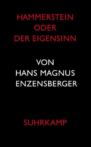 Buchcover und Innenansicht für das Buch: Hammerstein oder Der Eigensinn