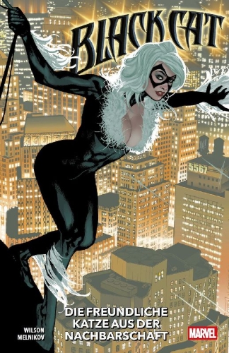 Buchcover und Innenansicht für das Buch: Black Cat (2025) #1-#5