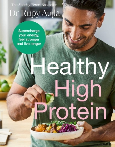 Buchcover und Innenansicht für das Buch: The Doctor's Kitchen: Healthy High Protein