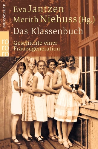 Buchcover und Innenansicht für das Buch: Das Klassenbuch. Großdruck