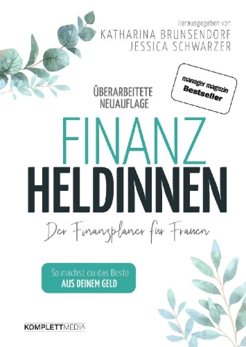 Buchcover und Innenansicht für das Buch: Finanzheldinnen