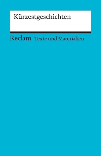 Buchcover und Innenansicht für das Buch: Kürzestgeschichten. Texte und Materialien für den Unterricht