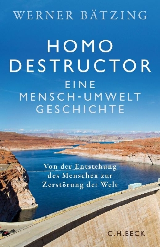 Buchcover und Innenansicht für das Buch: Homo destructor