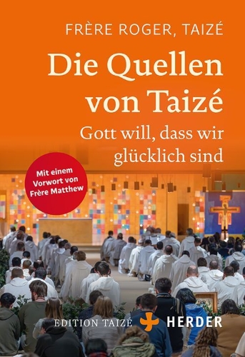 Buchcover und Innenansicht für das Buch: Die Quellen von Taizé