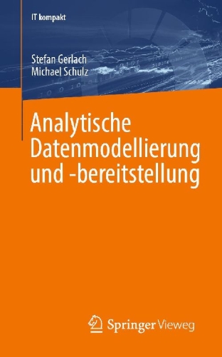 Buchcover und Innenansicht für das Buch: Analytische Datenmodellierung und -bereitstellung