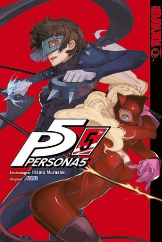 Buchcover und Innenansicht für das Buch: Persona 5 05