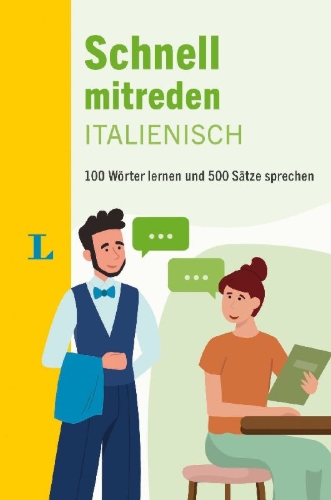 Buchcover und Innenansicht für das Buch: Langenscheidt Schnell mitreden Italienisch