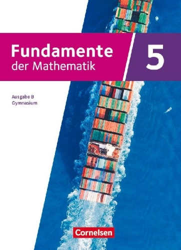 Buchcover und Innenansicht für das Buch: Fundamente der Mathematik - Ausgabe B - ab 2024 - 5. Schuljahr