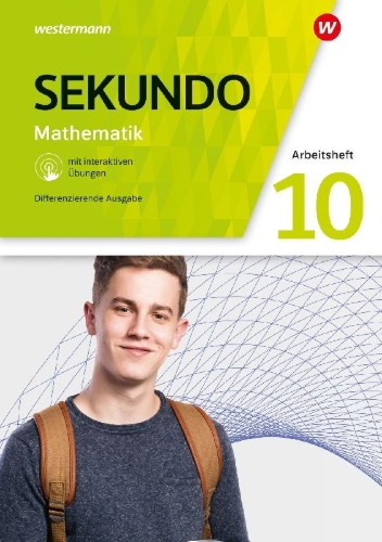 Buchcover und Innenansicht für das Buch: Sekundo 10. Arbeitsheft mit  interaktiven Übungen. Allgemeine Ausgabe