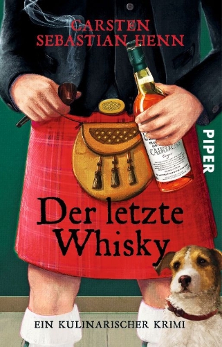 Buchcover und Innenansicht für das Buch: Der letzte Whisky