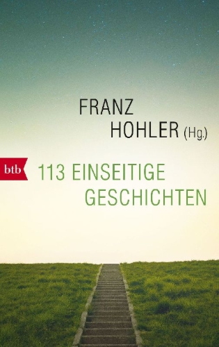 Buchcover und Innenansicht für das Buch: 113 einseitige Geschichten