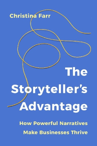 Buchcover und Innenansicht für das Buch: The Storyteller's Advantage