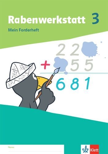 Buchcover und Innenansicht für das Buch: Rabenwerkstatt 3. Mein Forderheft Klasse 3