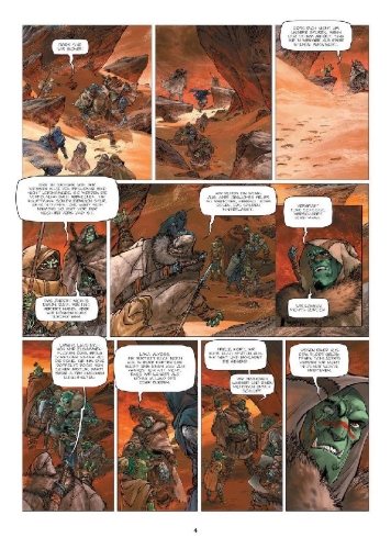 Buchcover und Innenansicht für das Buch: Orks & Goblins. Band 15