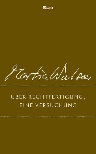 Buchcover und Innenansicht für das Buch: Über Rechtfertigung, eine Versuchung