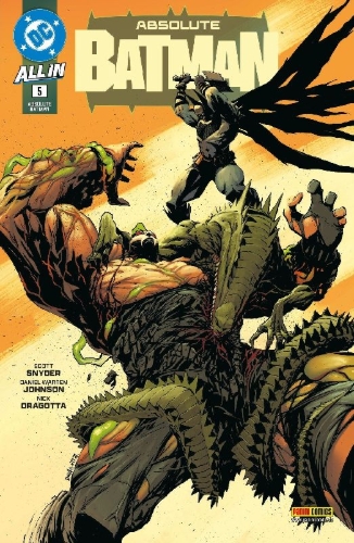 Buchcover und Innenansicht für das Buch: Absolute Batman 13-14; Absolute Batman 2025 Annual 1 (I)