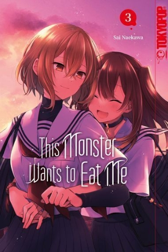 Buchcover und Innenansicht für das Buch: This Monster Wants to Eat Me 03