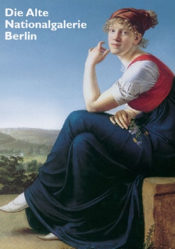 Buchcover und Innenansicht für das Buch: Die Alte Nationalgalerie Berlin