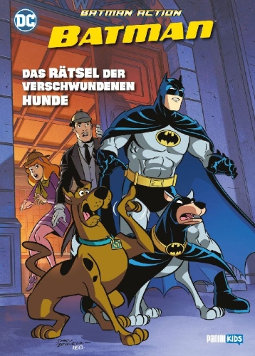 Buchcover und Innenansicht für das Buch: The Batman & Scooby-Doo! Mysteries #3,#7,#8