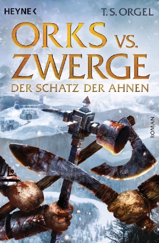 Buchcover und Innenansicht für das Buch: Orks vs. Zwerge 03 - Der Schatz der Ahnen