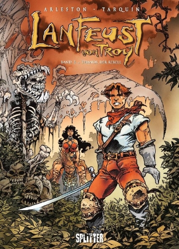 Buchcover und Innenansicht für das Buch: Lanfeust de Troy