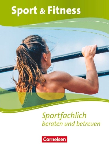 Buchcover und Innenansicht für das Buch: Sport & Fitness. Schülerbuch mit Webcode