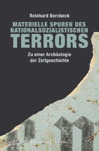 Buchcover und Innenansicht für das Buch: Materielle Spuren des nationalsozialistischen Terrors