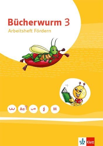 Buchcover und Innenansicht für das Buch: Bücherwurm Sprachbuch 3. Ausgabe für Berlin, Brandenburg, Mecklenburg-Vorpommern, Sachsen, Sachsen-Anhalt, Thüringen
