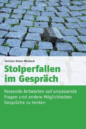 Buchcover und Innenansicht für das Buch: Stolperfallen im Gespräch
