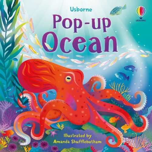 Buchcover und Innenansicht für das Buch: Pop-up Ocean