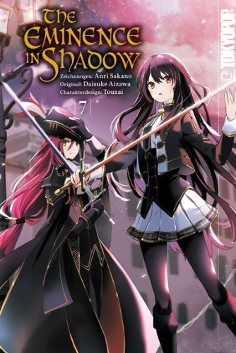 Buchcover und Innenansicht für das Buch: The Eminence in Shadow 07