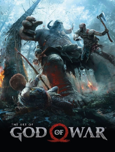 Buchcover und Innenansicht für das Buch: The Art of God of War