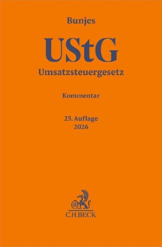 Buchcover und Innenansicht für das Buch: Umsatzsteuergesetz. UStG