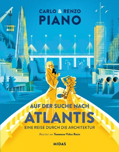 Buchcover und Innenansicht für das Buch: Auf der Suche nach Atlantis
