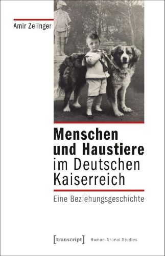 Buchcover und Innenansicht für das Buch: Menschen und Haustiere im Deutschen Kaiserreich